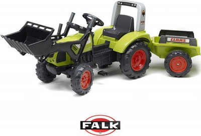FALK Claas Arion 430 Педален Трактор со Натоварувач и Приколка