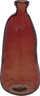 Vazo dekorative Atmosphera Uly Bottle, qelq i ricikluar, 51cm, ngjyrë amber