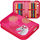 Set çantë shkolle Herlitz Loop Plus Bloomy Horse, ergonomike, pa PVC, rozë