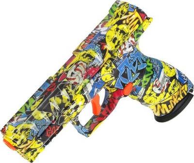 Pistoletë lodër Beretta Shooting me toptha xheli, me boçe shumëngjyrëshe