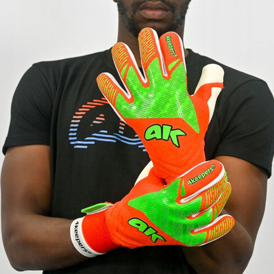Doreza portieri 4keepers Elite Inferno NC Jr S987965, për fëmijë, portokalli e bardhë