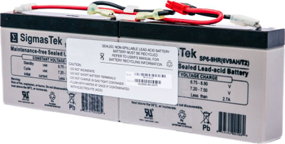 Bateri zëvendësuese UPS Origin RBC18 për APC, plumb acid, plug and play, gri