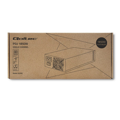 Furnizues energjie Qoltec PCI-e G, 1850W, 80 Plus Platinum