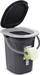 Tualet portativ GreenBlue GB320, 19L, i lehtë për udhëtim, gri e errët