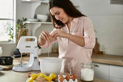 Mikser Kenwood Chefette Lite HMP32WH, 450W, enë 3.4L, i bardhë