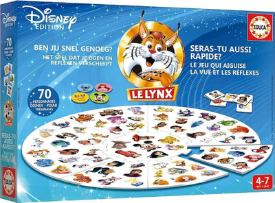 Loja shoqërore Educa The Lynx Disney 100, klasike, për fëmijë, shumëngjyrëshe
