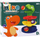 Lodër edukative Leantoys Dinosaur, pistë me toptha, jeshile