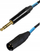 Kabllo audio SSQ JSXM5 Event, Jack 6.3mm në XLR, stereo, e zezë