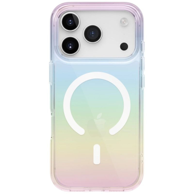 Kapak telefoni Uniq Iridescia për iPhone 17 Pro, MagClick, efekt holografik, shumëngjyrësh