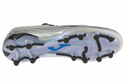 Këpucë futbolli Joma Evolution 2512 FG, lëkurë sintetike, për burra, nr 46, ngjyrë argjendi