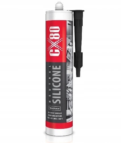 Silikon neutral CX-80, ndërtimor, 310ml, i bardhë