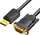 Kabllo Vention DisplayPort në VGA, 2m, Full HD, i zi