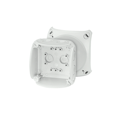 Kuti lidhëse elektrike Hensel KF 0200 G, 93x93x62mm, IP67, gri