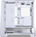 Kuti PC Phanteks Eclipse G400A, ATX Mid Tower, Tempered Glass DRGB, e bardhë matte