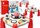 Tavolinë edukative Leantoys Interactive Table Piano, muzikore, interaktive, e kuqe