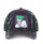 Kapelë baseball Capslab DC Comics Joker CL-DC-TAG-1-JOK, e rregullueshme, pambuk poliester, e zezë