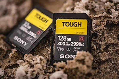Kartë memorie Sony SF-G Tough 64GB, SDXC UHS-II, V90 U3, e zezë