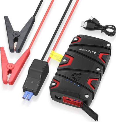 Startues makinash BlitzWolf BW-JS1, powerbank 12000mAh, 800A, IP67