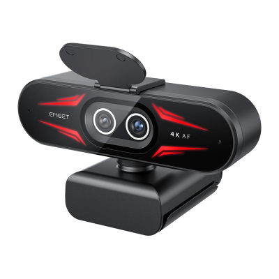 Webcam EMEET C60E 4K, dy kamera, zmadhim 11x, i zi