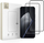 Xham mbrojtës Tech-Protect HARTGLAS GLASS FIT+, 2 copë, Xiaomi 15T 15T Pro, i zi