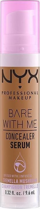 Korrektor fytyre NYX Bare With Me 09 Deep Golden, serum, 9.6ml