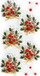 Stickerë dekorativë 3D Craft with Fun Twigs, set 5 copë, motive festive, shumëngjyrësh