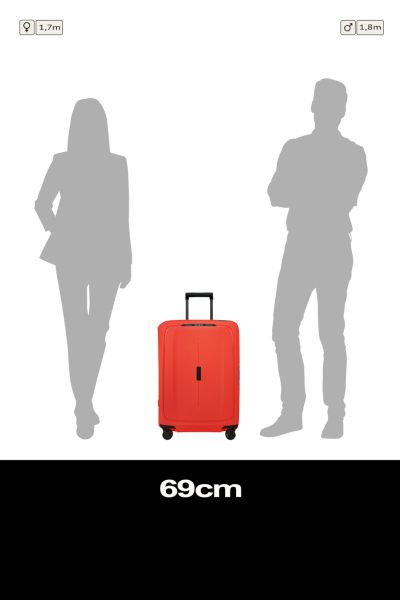 Valixhe Me 4 Rrota Samsonite Essens 69/25 Cm Ngjyrë Lava