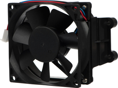 Ventilator shtesë për server Mitel, i vogël, montohet kollaj, ngjyrë e zezë