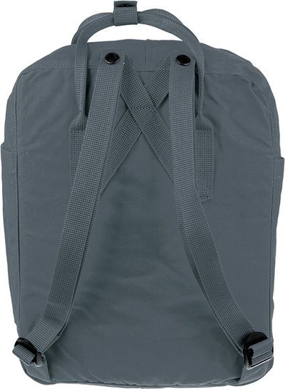 Çantë shpine Fjallraven Kanken, Vinylon, klasike, gri
