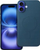 Futera silikoni Mag Cover për iPhone 16 Plus, kompatible MagSafe, blu e errët
