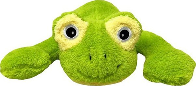 Lodër pelushi Tulilo Frog Zuzia, 40 cm, jeshile