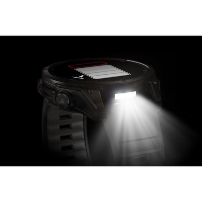 Ora inteligjente Garmin Fenix 8, 1.4" AMOLED, GPS, e zezë