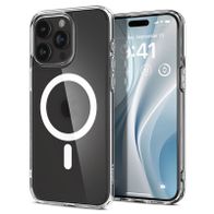 Mbrojtëse për celular iPhone 15 Pro Spigen Ultra Hybrid MagSafe, transparente
