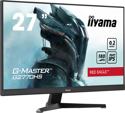 Monitor gaming iiyama G-MASTER G2770HS-B1, 27", 180Hz, i zi