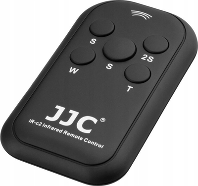 Telekomandë infra të kuqe JJC IR-C2, për Canon, rreze 8m, e zezë