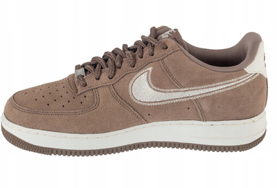 Патики Nike Air Force 1 07 LV8 M HJ4465-200, велур кожа, кафеави