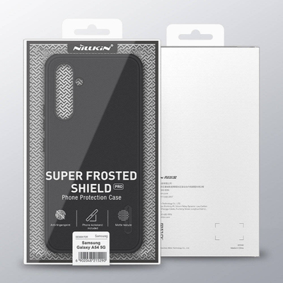 Mbulesë telefoni Nillkin Super Frosted Pro për Samsung Galaxy A54 5G, me pamje mat, blu