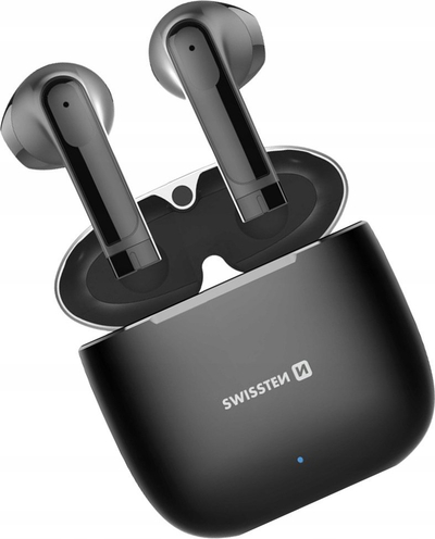 Kufje wireless Swissten Alupods Pro, Bluetooth 5.1, me kuti karikimi, trup alumini