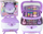 Set lodër grimi Leantoys Purple Beauty Suitcase, me valixhe, për kalamaj, vjollcë