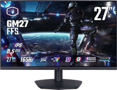 Monitor gaming Cooler Master GM27-FFS, 27", Full HD 165Hz, i zi