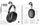 Kufje pa tela Hoco W35 Max, Bluetooth 5.3, altoparlant 42mm, me ngjyra shumëngjyrëshe