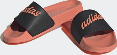Shapka Adidas Adilette Shower LD99, cloudfoam, portokalli me të zezë