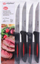 Set thika bifteku Alpina, 22.8 cm, 6 copë, të zeza