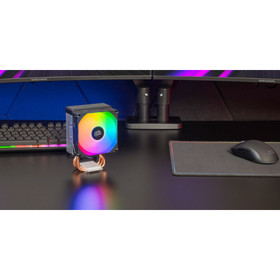 Ftohës procesori TACENS MARS MCPU X3 90 PWM, 90mm, 150W TDP, me LED shumëngjyrës