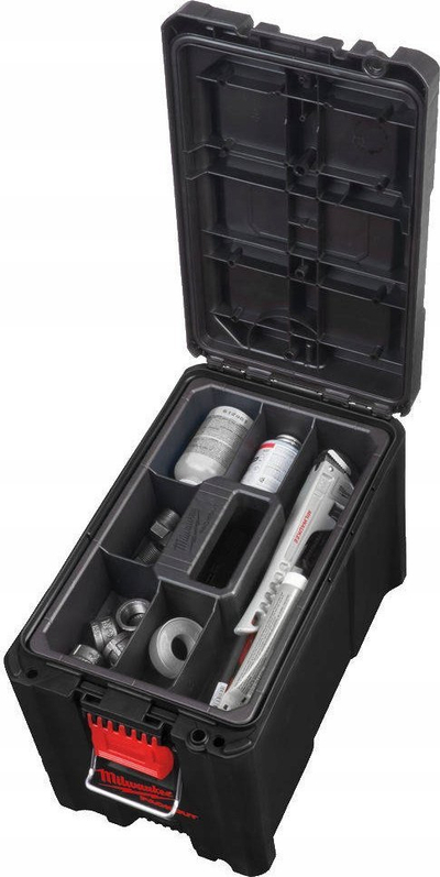 Kuti veglash Milwaukee Packout Compact, IP65, 34kg, e kuqe