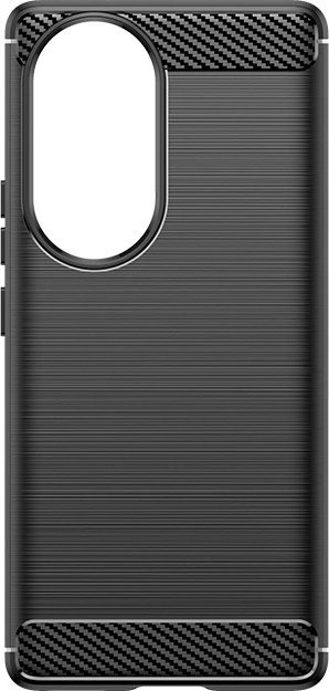 Kllëf telefoni COFI Carbon Case Honor 90, TPU, antirrëshqitës, i zi