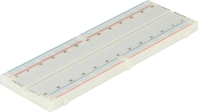 Breadboard Joy-It RB-Breadboard2, 830 pika kontakti, 165x55 mm, e bardhë