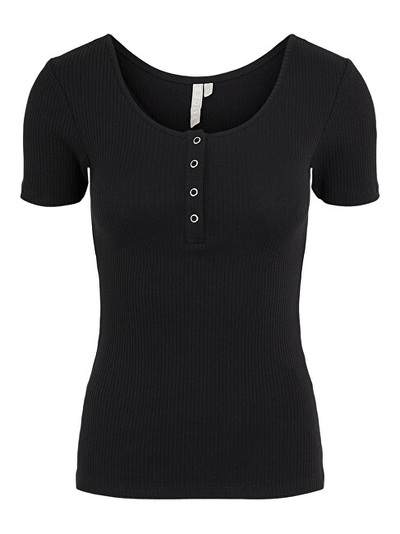 Maicë Pieces PCKITTE Slim Fit, e zezë