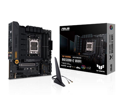 Мобилна плоча Asus TUF Gaming B650M-E WIFI, DDR5, Wi-Fi 6, црна