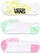 Set çorape VANS Rainy Day Check Canoodles, 3 copë 37-41 mVN0964-37-41